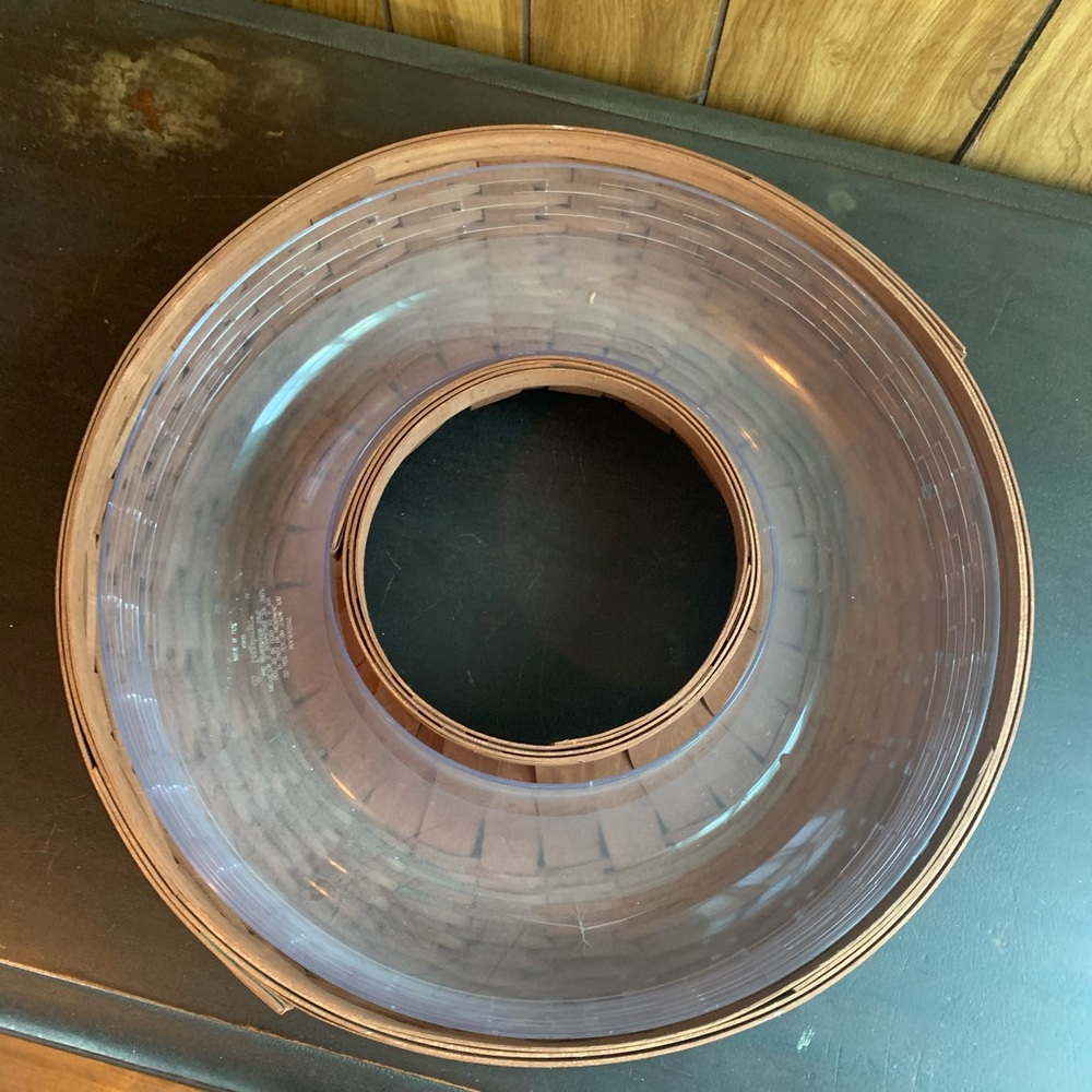 Large wreath basket